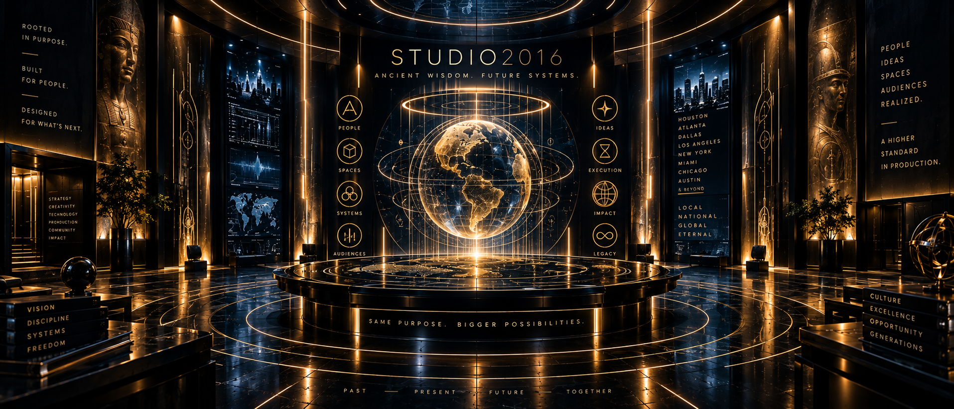 STUDIO2016 ancient wisdom future systems visual world